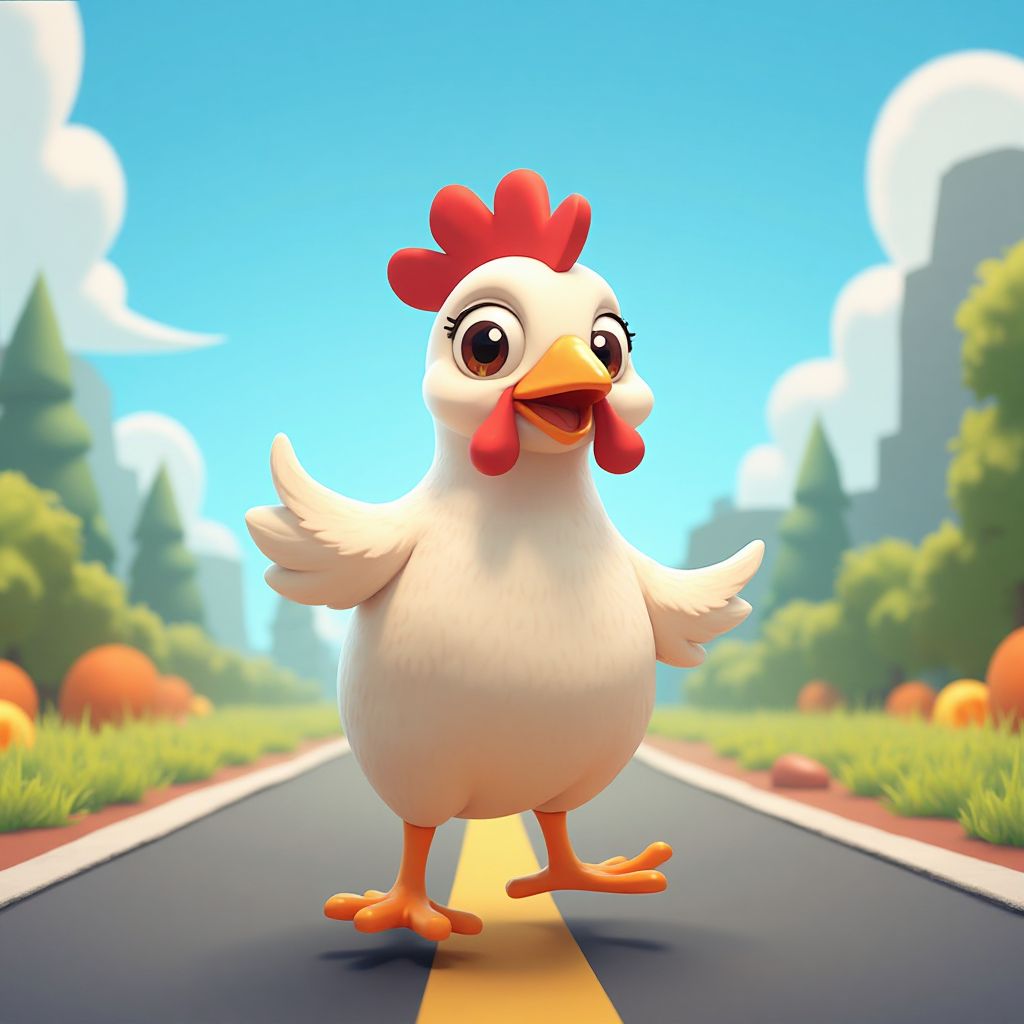 Główna gra Chicken Road