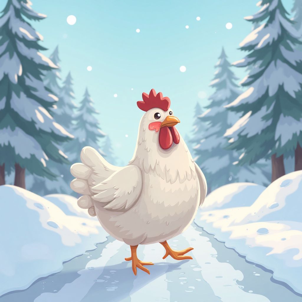 Zimowa edycja Chicken Road